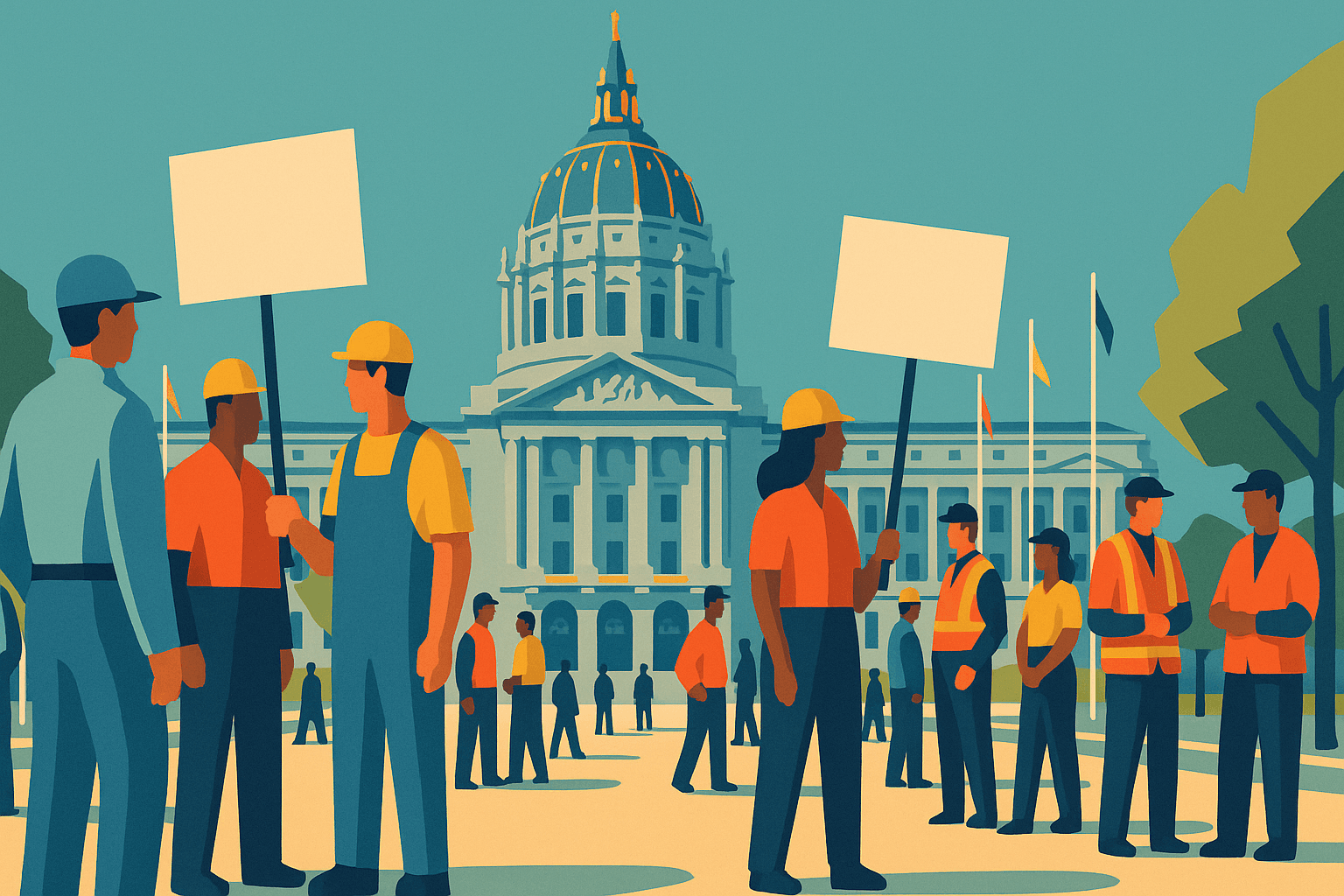 SF may see first city strikes in 50 years