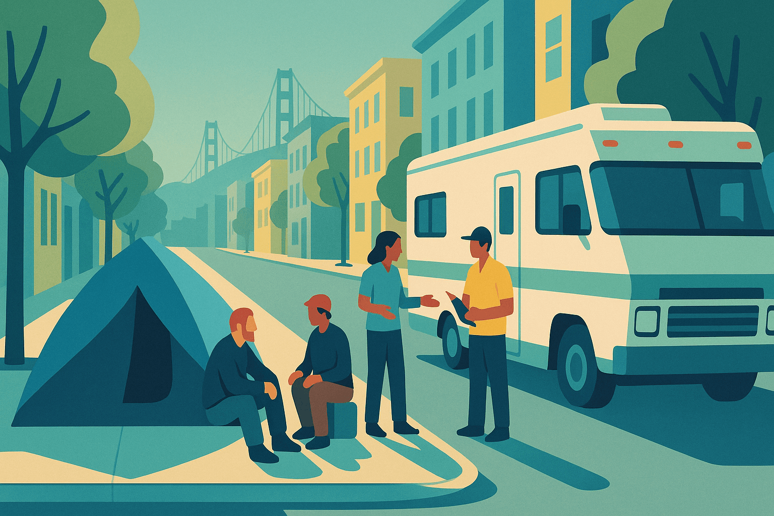 Fewer Tents and RVs
